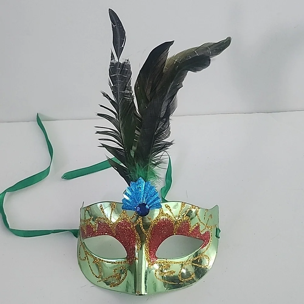 Colorful Masquerade Masks Set Costume
